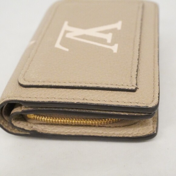 Louis Vuitton Monogram Empreinte Two-Tone Wallet Portefeuille M82370 Tourtere...
